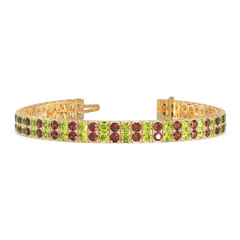 Double Row Tennis Bracelet