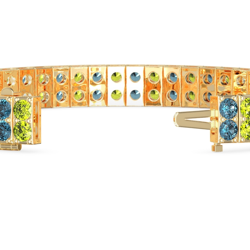 Double Row Tennis Bracelet