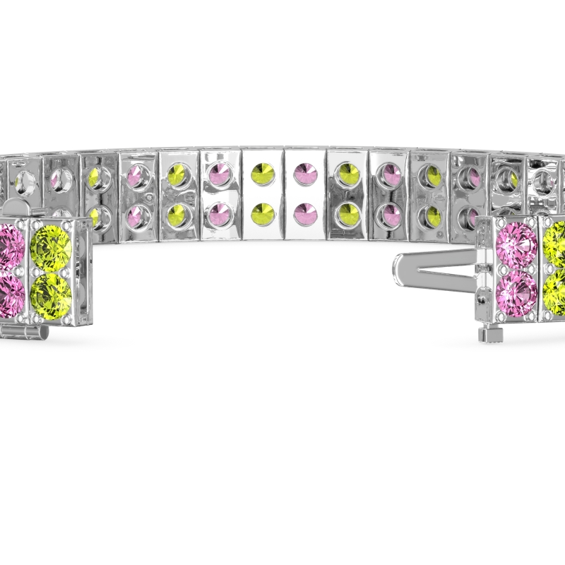 Double Row Tennis Bracelet