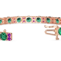 Double Stacked Tennis Bracelet