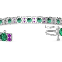 Double Stacked Tennis Bracelet