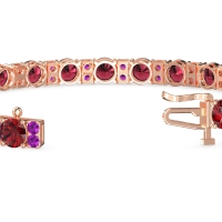 Double Stacked Tennis Bracelet