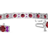Double Stacked Tennis Bracelet