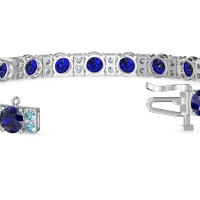 Double Stacked Tennis Bracelet