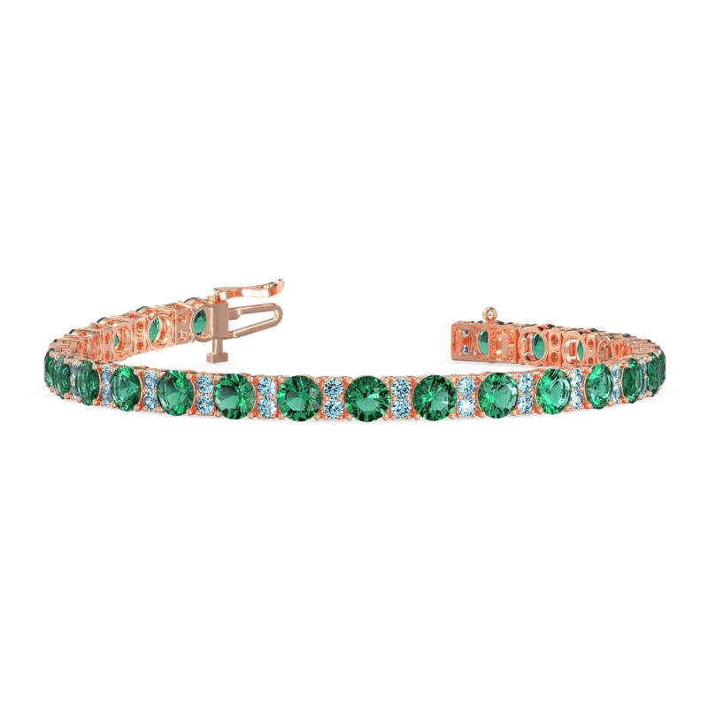 Double Stacked Tennis Bracelet