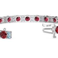 Double Stacked Tennis Bracelet