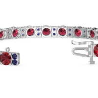 Double Stacked Tennis Bracelet