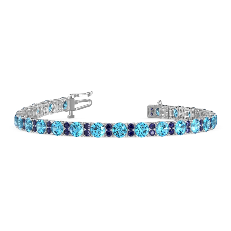 Double Stacked Tennis Bracelet