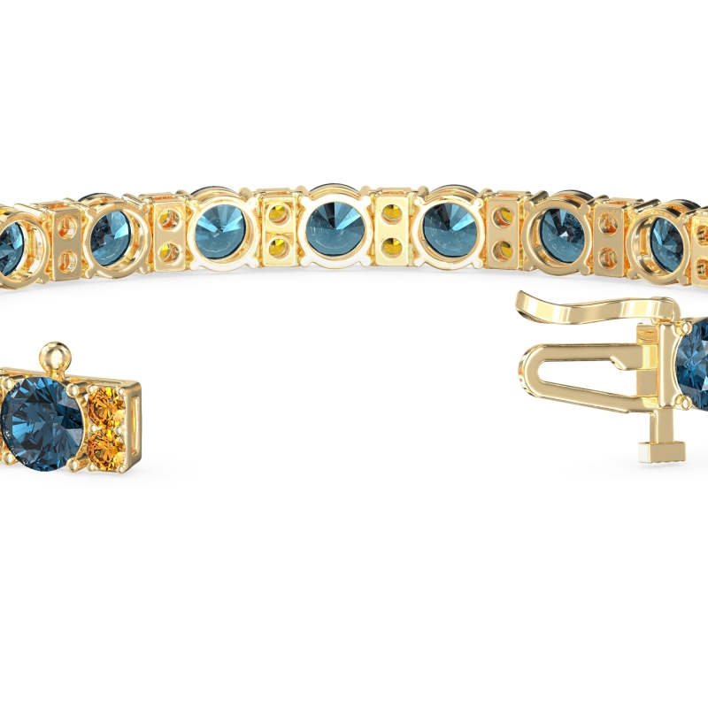 Double Stacked Tennis Bracelet