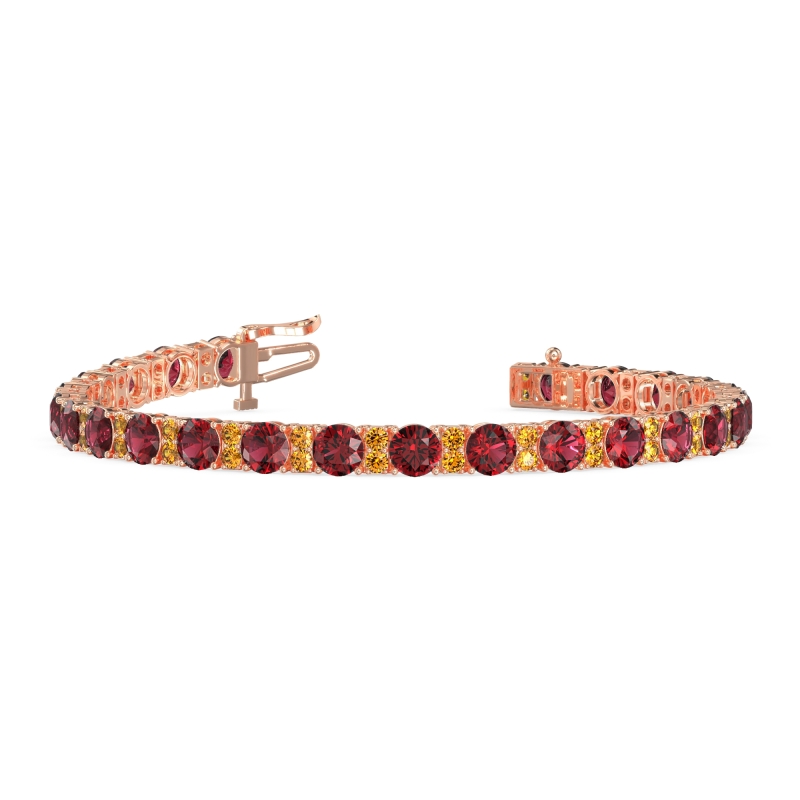 Double Stacked Tennis Bracelet