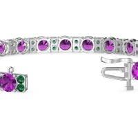 Double Stacked Tennis Bracelet