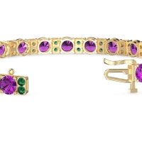 Double Stacked Tennis Bracelet