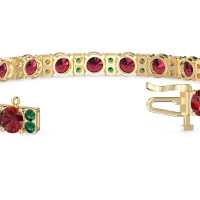 Double Stacked Tennis Bracelet