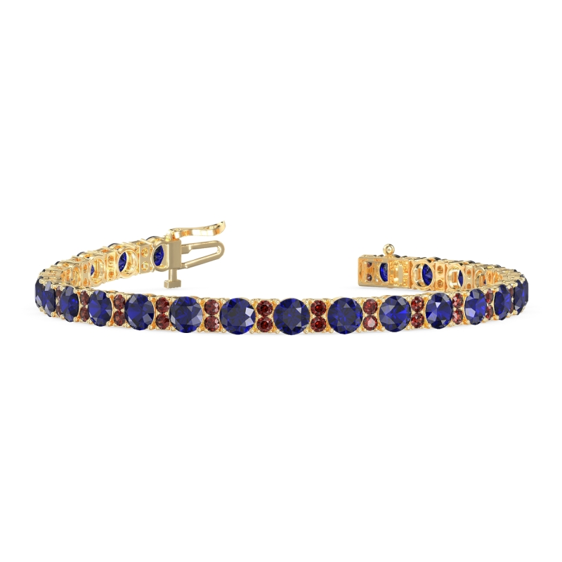 Double Stacked Tennis Bracelet