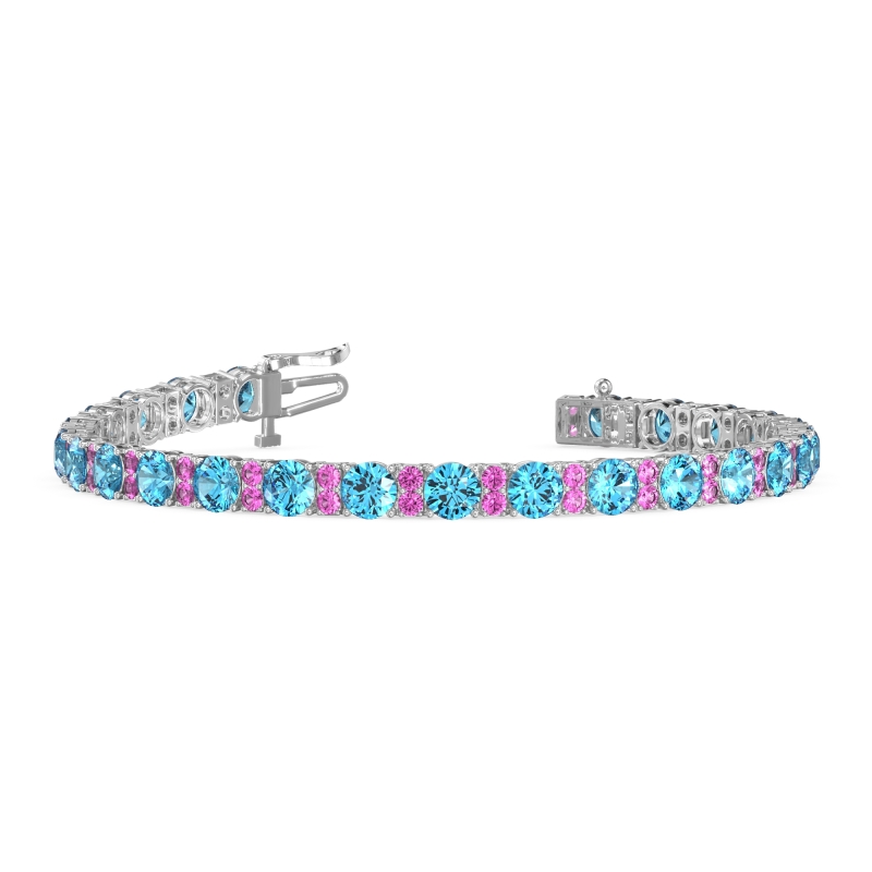 Double Stacked Tennis Bracelet