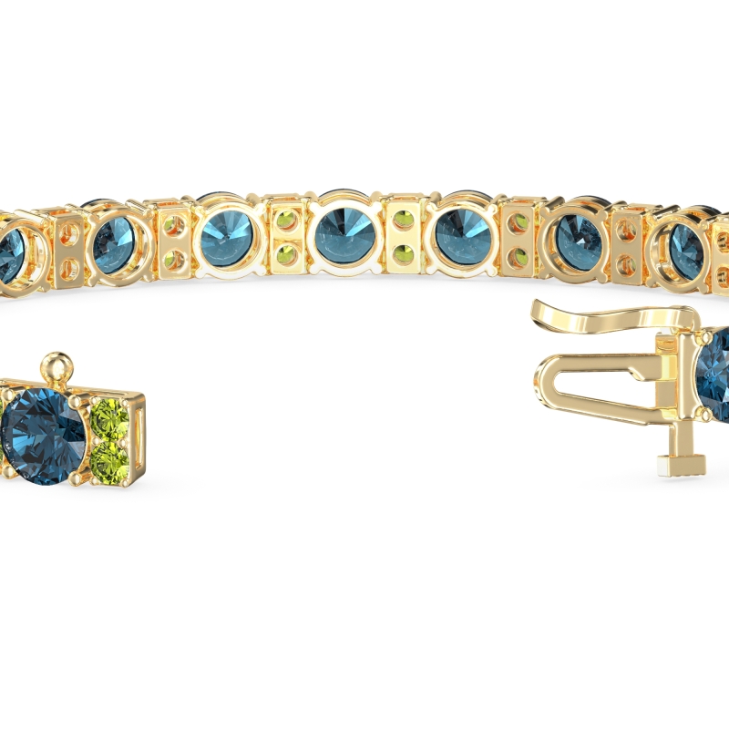 Double Stacked Tennis Bracelet