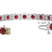 Double Stacked Tennis Bracelet