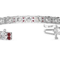 Double Stacked Tennis Bracelet