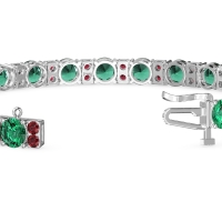 Double Stacked Tennis Bracelet