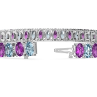 Classic Oval Tennis Bracelet