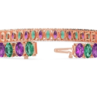 Classic Oval Tennis Bracelet