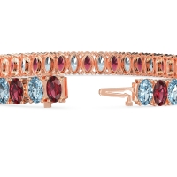Classic Oval Tennis Bracelet