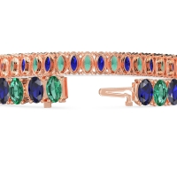Classic Oval Tennis Bracelet
