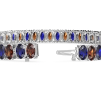 Classic Oval Tennis Bracelet