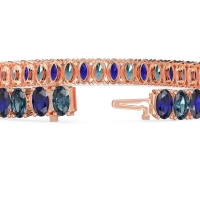 Classic Oval Tennis Bracelet