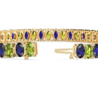 Classic Oval Tennis Bracelet