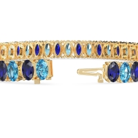 Classic Oval Tennis Bracelet