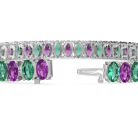 Classic Oval Tennis Bracelet