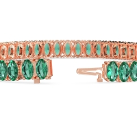 Classic Oval Tennis Bracelet