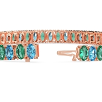 Classic Oval Tennis Bracelet