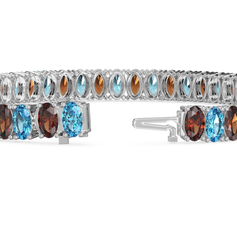 Classic Oval Tennis Bracelet