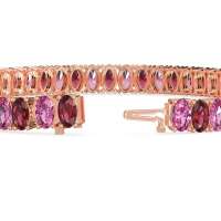 Classic Oval Tennis Bracelet
