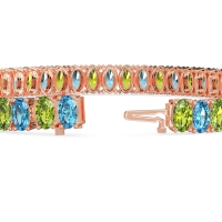 Classic Oval Tennis Bracelet
