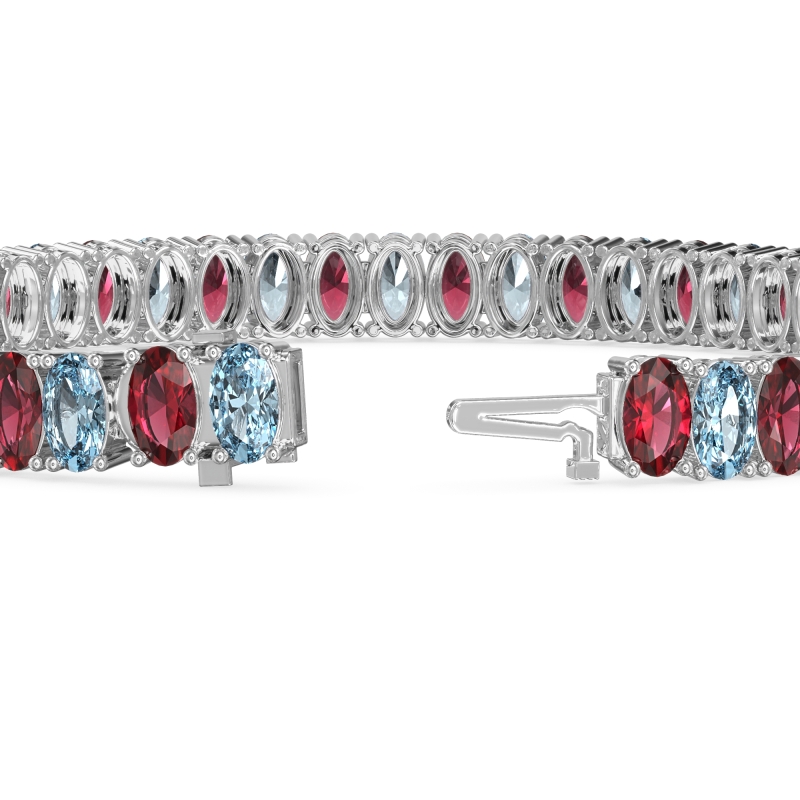 Classic Oval Tennis Bracelet