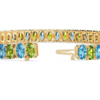 Classic Oval Tennis Bracelet