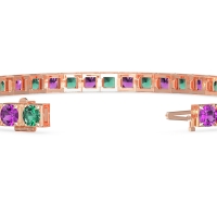 Classic Box Setting Tennis Bracelet