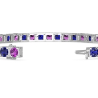 Classic Box Setting Tennis Bracelet