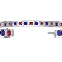 Classic Box Setting Tennis Bracelet