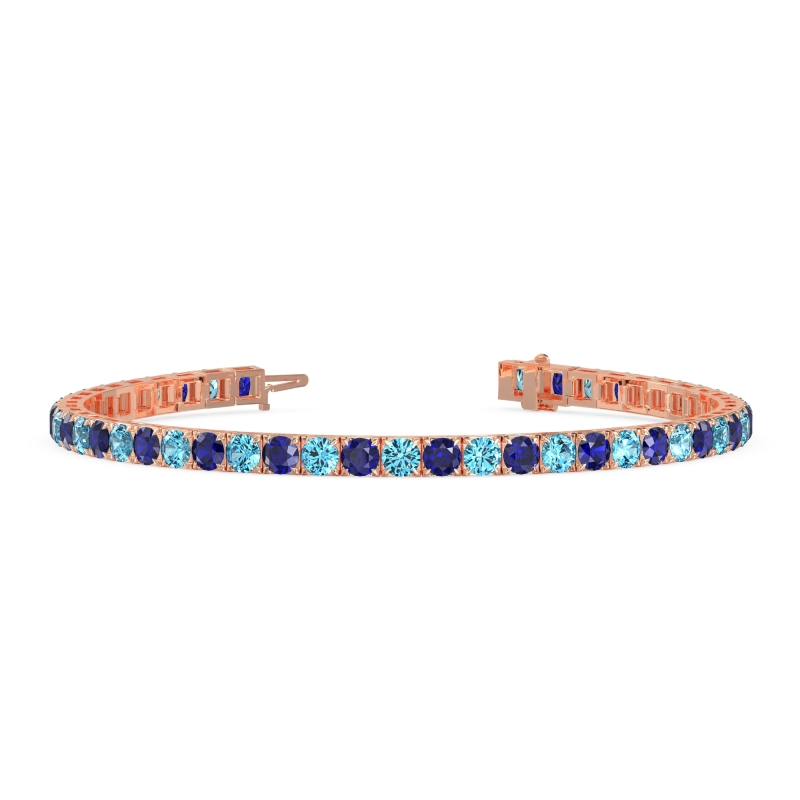 Classic Box Setting Tennis Bracelet
