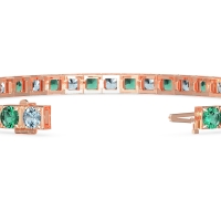 Classic Box Setting Tennis Bracelet