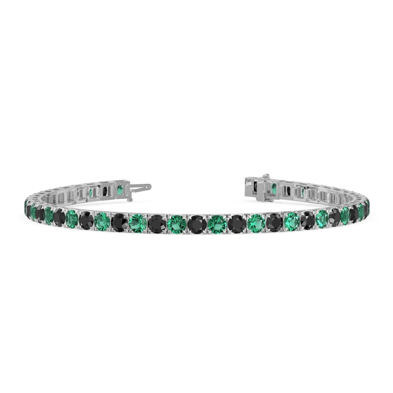 Classic Box Setting Tennis Bracelet