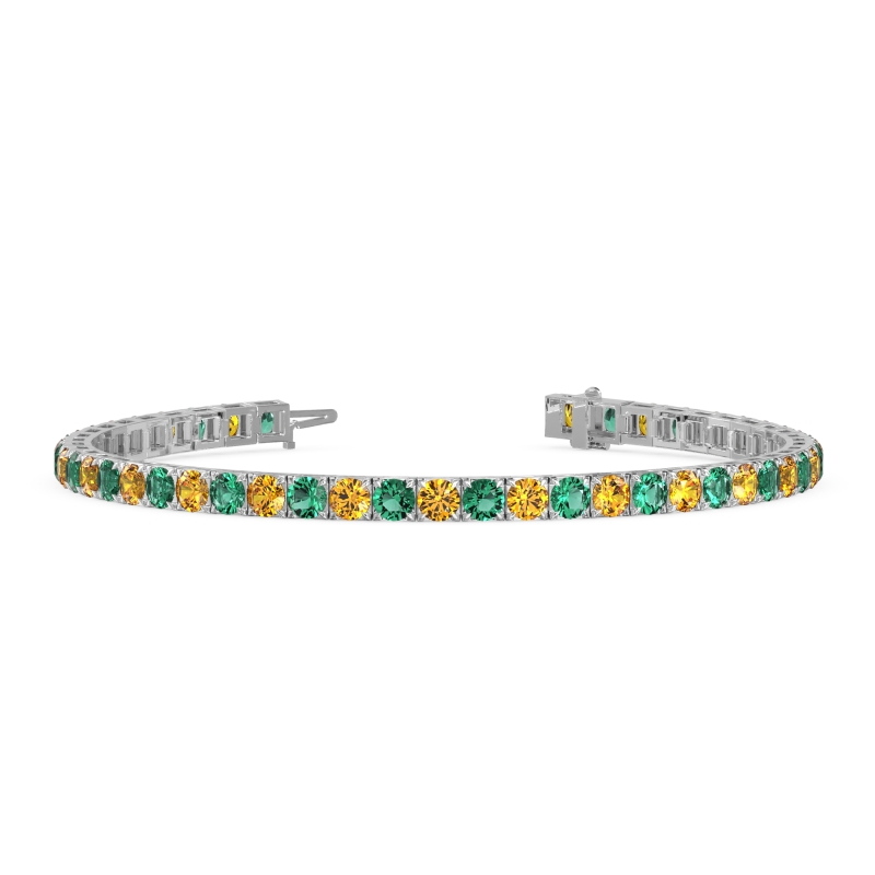 Classic Box Setting Tennis Bracelet