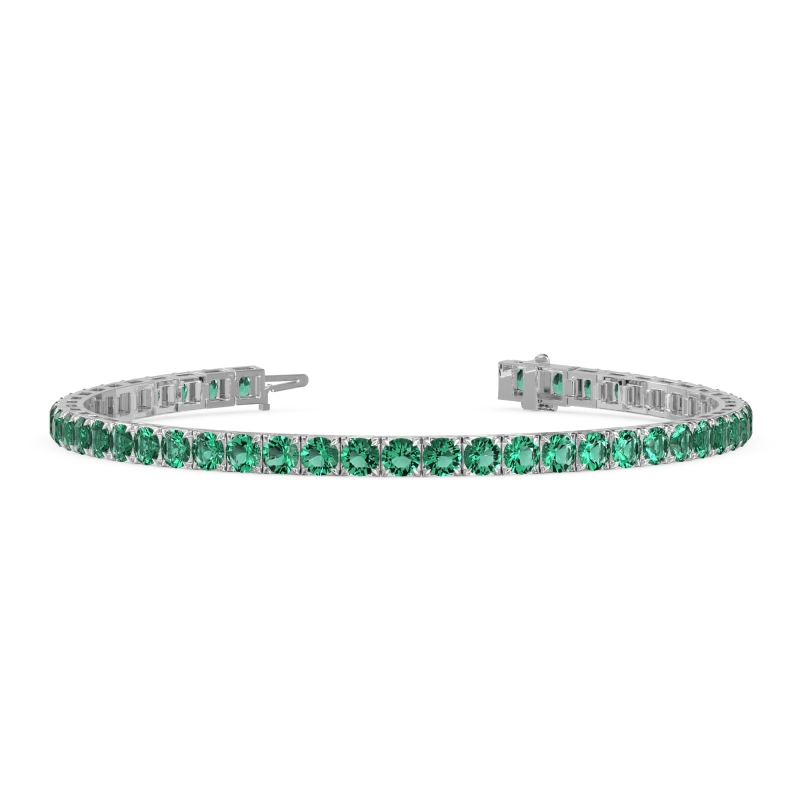 Classic Box Setting Tennis Bracelet