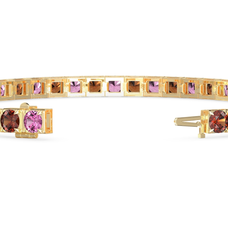 Classic Box Setting Tennis Bracelet