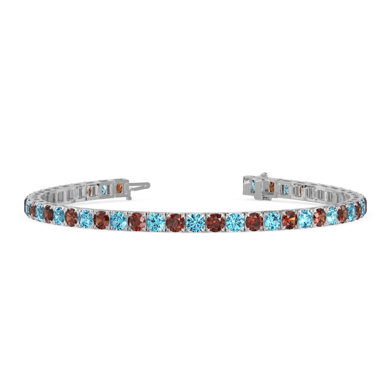 Classic Box Setting Tennis Bracelet