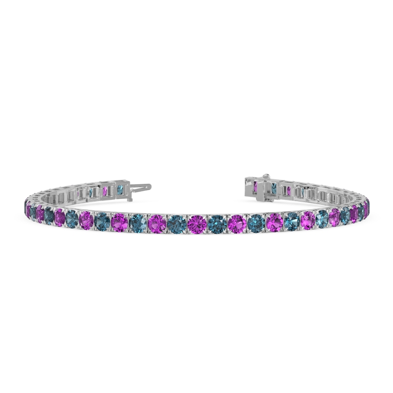 Classic Box Setting Tennis Bracelet
